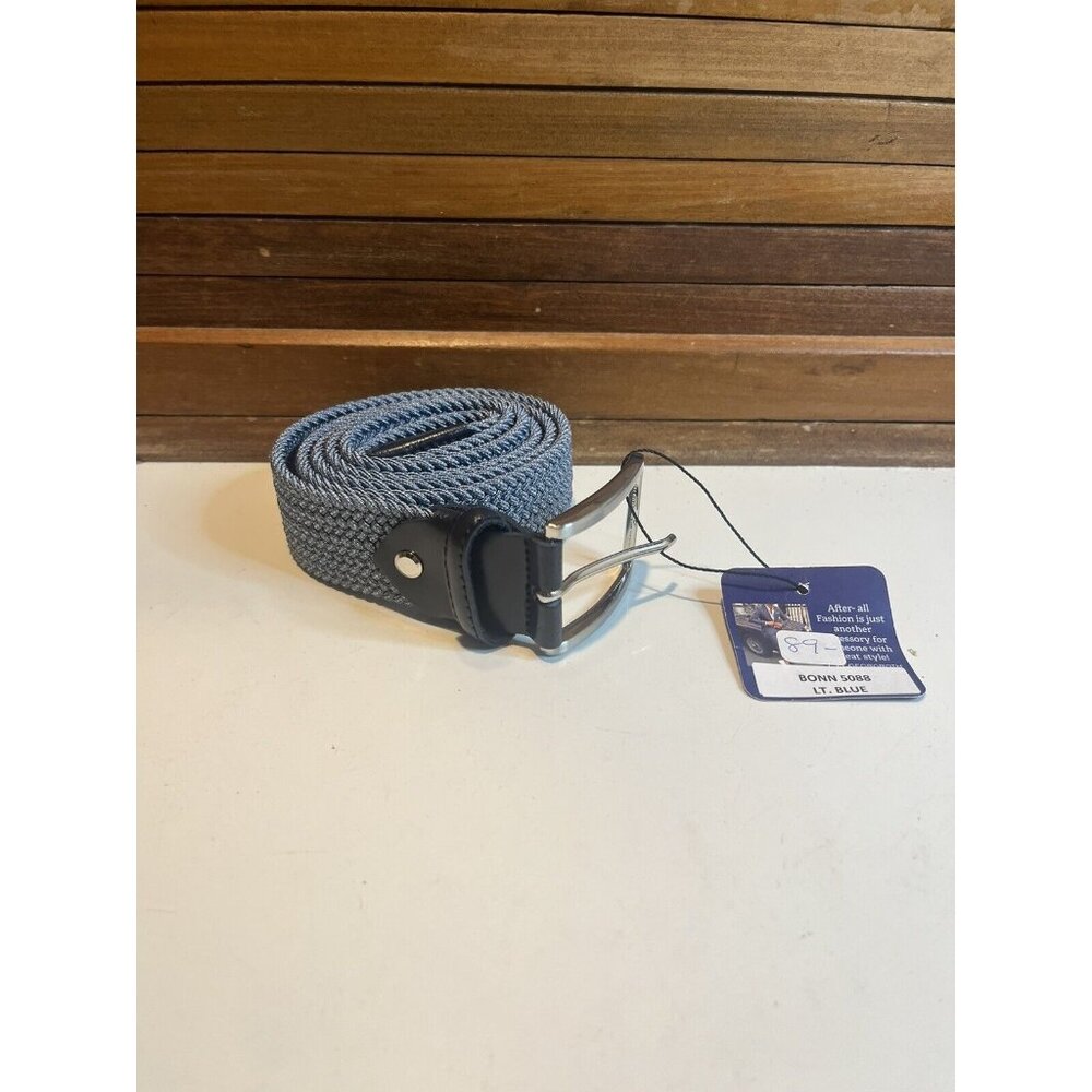 Georg Roth BONN 5088 Light Blue Knit Belt Size 44